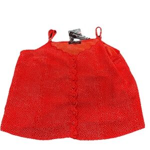 Papermoon Red Polka Dot Camisole